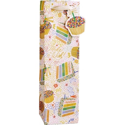 Rifle Paper Co. Dárková taška na víno Birthday Cake, multi barva, papír