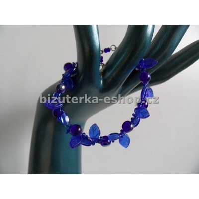 Bizuterka-eshop.cz z perliček tmavě BZ-04292 modrý