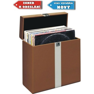 Lenco TTA-300 - kufr na gramofonové desky - Hnědá