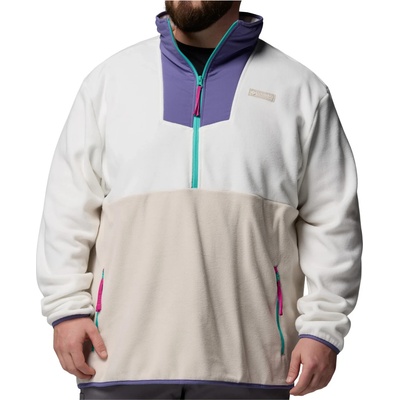 Columbia Мъжки поларен пуловер Columbia Sequoia Grove Half Zip Fleece Fleece jumper - Sea Salt / Stormwatch (005-5320-1412)