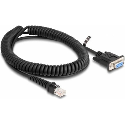 Delock Кабел Delock RJ50 мъжко - D-Sub 9 женско, 1.5, Черен (DELOCK-87996)