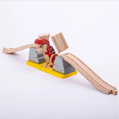 Most s T-rexem Bigjigs Rail – Zboží Dáma