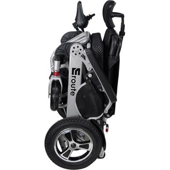 Eroute 8000R Elektrický invalidný vozík s automatickým sklápaním operadla Čierna