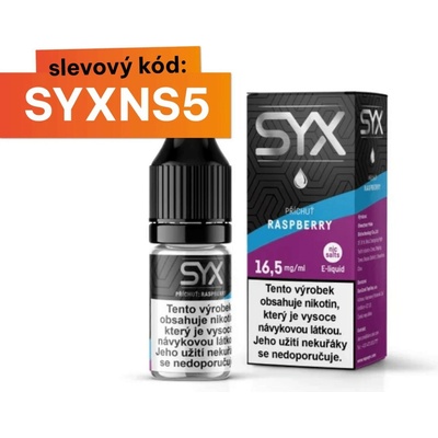 SYX NS Raspberry 10 ml 16,5mg