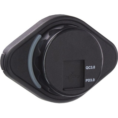 STU 34660D.2 USB QC3.0 + USB-C PD3.0 zásuvka 12/24V, montáž na povrch