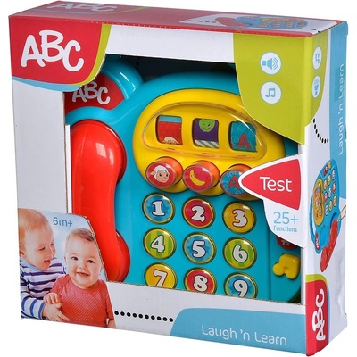 Simba Toys - ABC - Цветен телефон 104010016