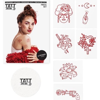 Tetovačky pre ženy Frida TATTonMe sada
