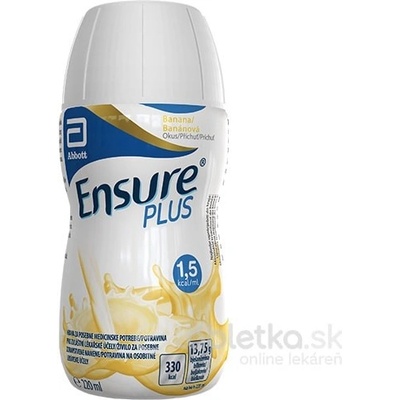 Ensure Plus Banánová príchuť 4 x 220 ml