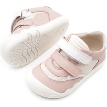 Geox Steppieup Lt Rose/White prvý barefoot topánky