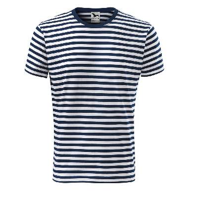 MALFINI Pánské námořnické tričko Sailor - Námořní modrá | 3XL