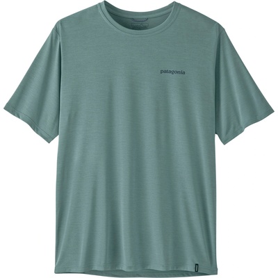 Patagonia Men's Capilene Cool Daily Shirt - Boardshort Logo Размер: L / Цвят: бежов