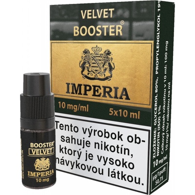 Imperia báza Velvet Booster PG20/VG80 10mg 5x10ml