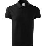 MALFINI Malfini cotton heavy 215 / Мъжка поло тениска - черна xxl (2150117)