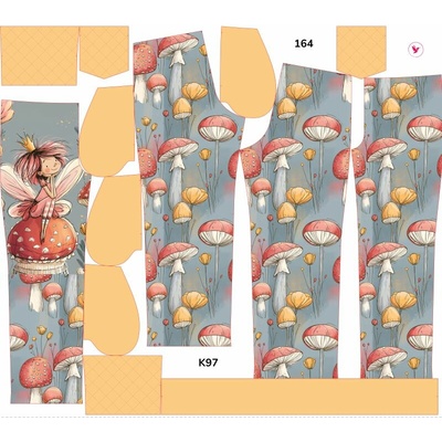 Takoy Panel se střihem rozšířené softshellové kalhoty víla Ivy 164 - Jarní softshell