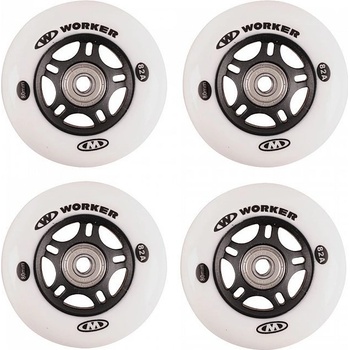 Worker a ložiska Abec-7 chrome 80 mm 82A 4 ks