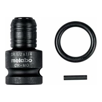 Metabo Adaptér 1/2 "to 1/4" E6.3, 3dielny, odolný proti nárazu 628837000