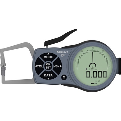 Mitutoyo Úchylkoměr digitální 0-10/0,005/6 mm vnější měření ip67 mitu-209-931