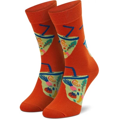 Happy Socks Дълги чорапи unisex Happy Socks SMO01-4300 Оранжев (SMO01-4300)