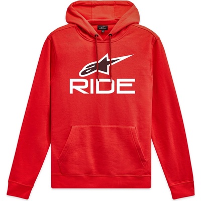 Alpinestars mikina RIDE 4.0 červená/biela/čierna