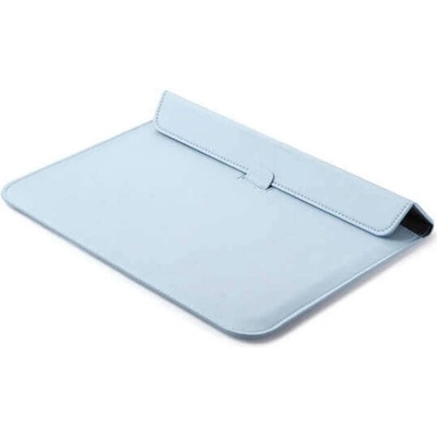 SES 2v1 Puzdro s magnetom a stojanom z ekokože pre Apple MacBook Pro 14" (2023, M2 Pro, M2 ) - svetlo modré 12426