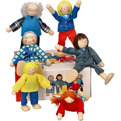 Goki Panenky do domečku Rodinka s pejskem 5ks