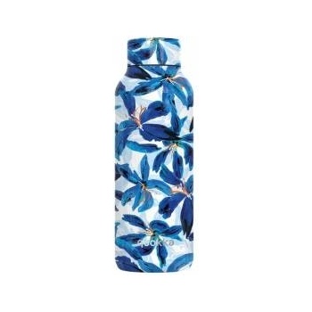 QUOKKA Solid - Stainless Steel Thermal Bottle 510 ml (Blue Hibiscus)