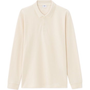 Celio Поло тениска Meoneml с дълъг ръкав Celio | Bezhov | МЪЖЕ | S