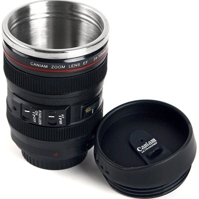 Lens Mug nerezový Hrnek pro fotografy objektiv 0,4 l – Zboží Dáma