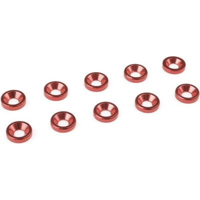Revtec Алуминиева червена шайба за винт m3 (10)