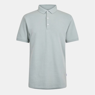 Peter Werth Блуза с яка Peter Werth Men's Molton Short Sleeve Polo Shirt - Grey