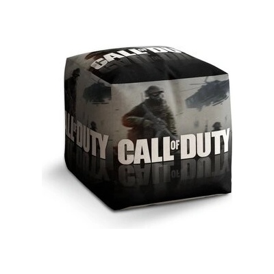Sablio Taburet Cube Call of Duty Vrtulník: 40x40x40 cm