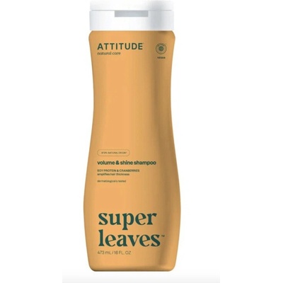 ATTITUDE Prírodný detoxikačný šampón lesk a objem pre jemné vlasy 473 ml