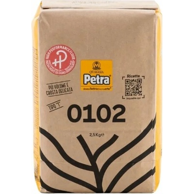 Molino Quaglia Petra 0102 HP, múka typu 1, 2,5 kg