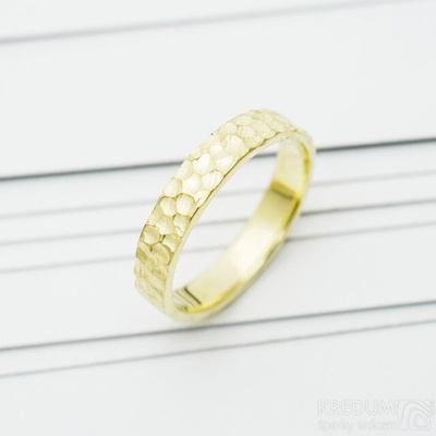 Marro Gold yellow zlatý snubní prsten SK3967