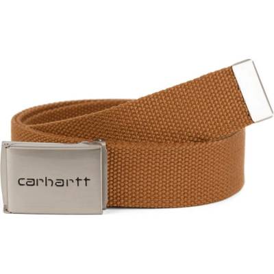 Carhartt pásek WIP Clip Chrome hnědá