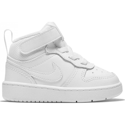 Nike Court Borough Mid 2 Little Kids' Shoe Triple White
