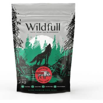 Wildfull dog wildboard all size - Пълноценна суха храна за израснали кучета от всички породи, без зърно, с месо от дива свиня, 2 кг