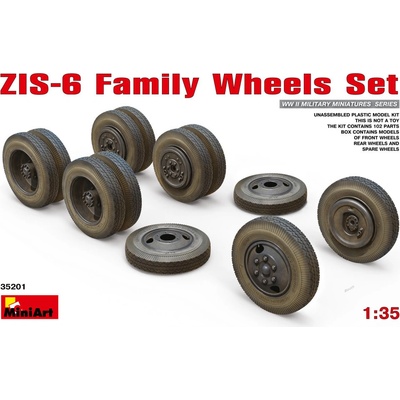 MiniArt ZIS-6 Family Wheels Set 1:35