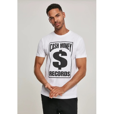 Mister Tee Мъжка тениска Mister Tee Cash Money Records в бял цвятUB-MT1057-00220 - Бял, размер XS