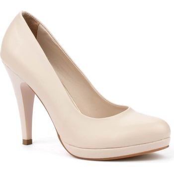 Дамски обувки от еко кожа на ток