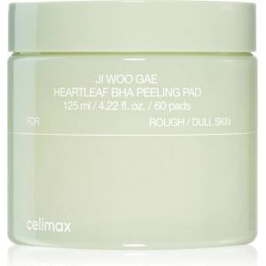 Celimax Ji Woo Gae Heartleaf BHA Peeling Pad Почистващи продукти за лице 125ml