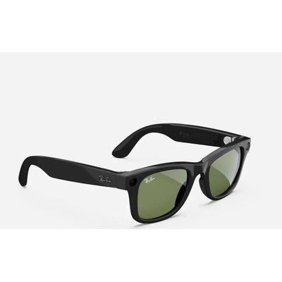 Meta Ray-Ban Wayfarer Shiny Black G15 Green RW4006 601/7150 – Zboží Živě