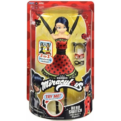 Playmates Miraculous Beruška a černý kocour Beruška