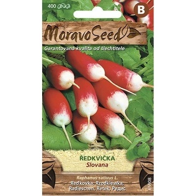 Reďkovka valcovitá SLOVANA červeno-biela MoravoSeed
