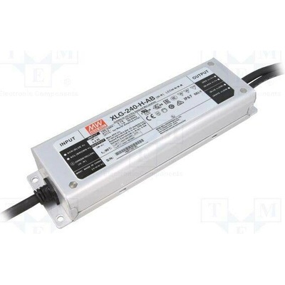 MEAN WELL XLG-240-H-AB Napájecí zdroj: spínaný; LED; 240W; 27÷56VDC; 2,4÷6,66A; IP67; XLG
