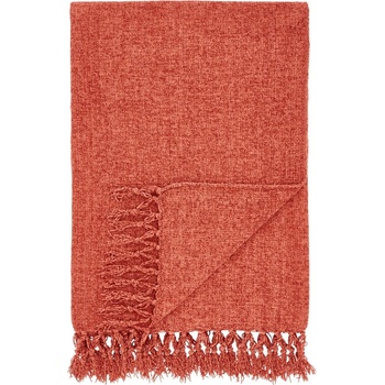 Catherine Lansfield Одеяло от шенил в тухлен цвят 130x170 cm Wilson - Catherine Lansfield (DS/59031/W/130170/TE)