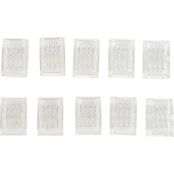 Lightex Прав конектор за многократна употреба 4PIN за LED лента RGB 10mm Lightex (521AL0001355)