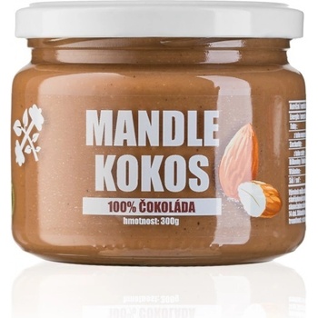 LifeLike Mandlový krém s kokosem a čokoládou 300 g