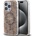 GUESS Кейс Guess IML GCube MagSafe за iPhone 15 Pro, кафяв (GUE003509-0)