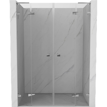 Mexen Lunar L Двойна душ кабина с врати 160 см, прозрачна, хром - 834DL-160-000-01-00 (834DL-160-000-01-00)